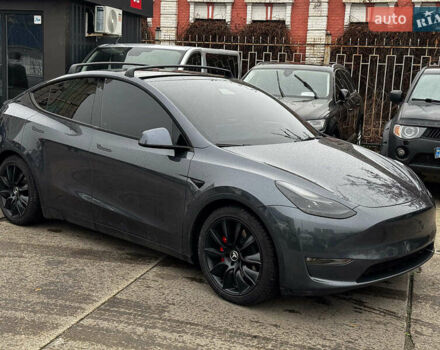 Серый Тесла Model Y, объемом двигателя 0 л и пробегом 98 тыс. км за 29490 $, фото 7 на Automoto.ua