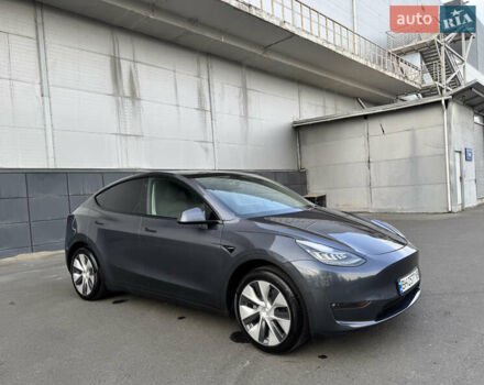 Серый Тесла Model Y, объемом двигателя 0 л и пробегом 31 тыс. км за 23999 $, фото 12 на Automoto.ua