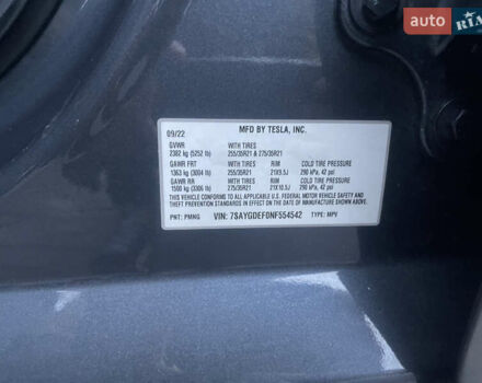 Серый Тесла Model Y, объемом двигателя 0 л и пробегом 63 тыс. км за 31900 $, фото 32 на Automoto.ua