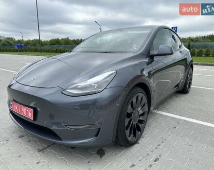 Сірий Тесла Model Y, об'ємом двигуна 0 л та пробігом 47 тис. км за 29999 $, фото 1 на Automoto.ua