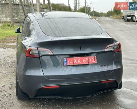 Тесла Model Y 2022 у Вінниці на Automoto.ua Сірий Тесла Model Y, об'ємом двигуна 0 л та пробігом 57 тис. км за 25500 $, фото 1 на Automoto.ua