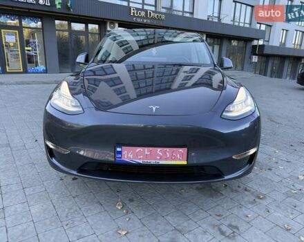 Серый Тесла Model Y, объемом двигателя 0 л и пробегом 38 тыс. км за 24999 $, фото 13 на Automoto.ua
