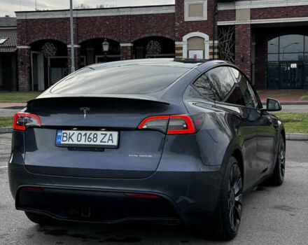 Серый Тесла Model Y, объемом двигателя 0 л и пробегом 26 тыс. км за 28900 $, фото 10 на Automoto.ua