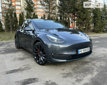 Серый Тесла Model Y, объемом двигателя 0 л и пробегом 22 тыс. км за 44800 $, фото 8 на Automoto.ua