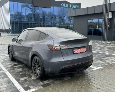 Серый Тесла Model Y, объемом двигателя 0 л и пробегом 47 тыс. км за 26900 $, фото 6 на Automoto.ua