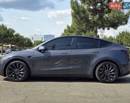 Серый Тесла Model Y, объемом двигателя 0 л и пробегом 34 тыс. км за 27500 $, фото 4 на Automoto.ua