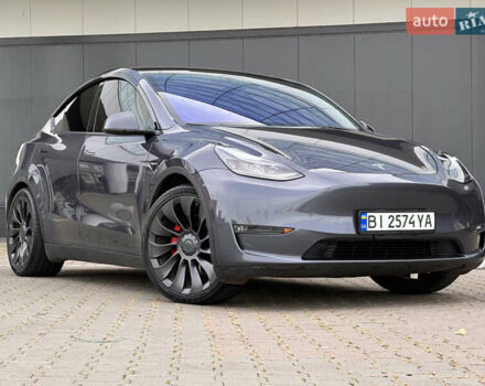 Серый Тесла Model Y, объемом двигателя 0 л и пробегом 109 тыс. км за 26900 $, фото 4 на Automoto.ua