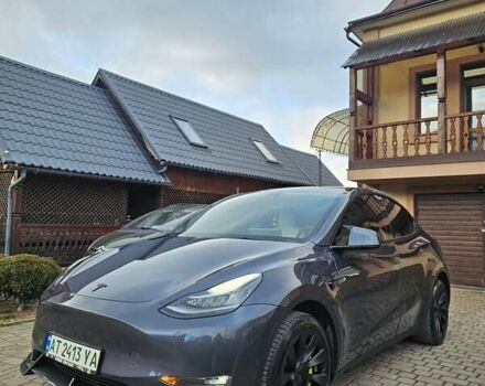 Серый Тесла Model Y, объемом двигателя 0 л и пробегом 30 тыс. км за 26800 $, фото 3 на Automoto.ua