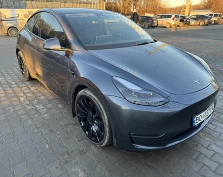 Тесла Model Y 2022 у Тернополі на Automoto.ua Сірий Тесла Model Y, об'ємом двигуна 0 л та пробігом 12 тис. км за 26000 $, фото 5 на Automoto.ua