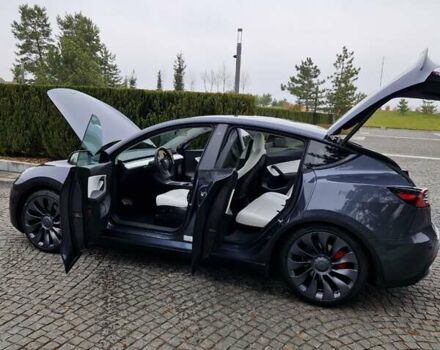 Тесла Model Y 2022 у Дніпро (Дніпропетровську) на Automoto.ua Сірий Тесла Model Y, об'ємом двигуна 0 л та пробігом 38 тис. км за 35000 $, фото 38 на Automoto.ua