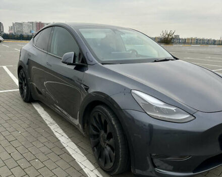 Серый Тесла Model Y, объемом двигателя 0 л и пробегом 58 тыс. км за 28500 $, фото 7 на Automoto.ua