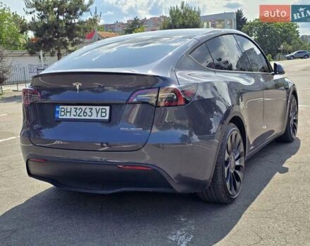 Серый Тесла Model Y, объемом двигателя 0 л и пробегом 34 тыс. км за 27500 $, фото 5 на Automoto.ua
