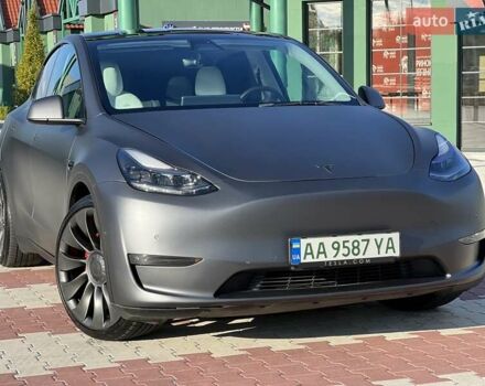 Сірий Тесла Model Y, об'ємом двигуна 0 л та пробігом 25 тис. км за 33000 $, фото 5 на Automoto.ua