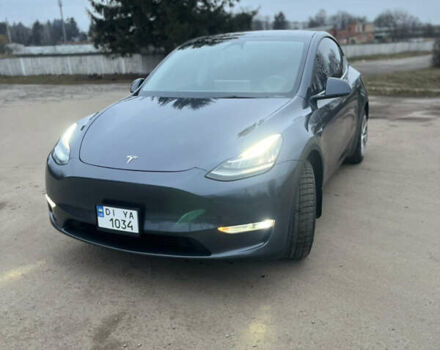 Серый Тесла Model Y, объемом двигателя 0 л и пробегом 48 тыс. км за 29000 $, фото 12 на Automoto.ua