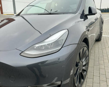 Серый Тесла Model Y, объемом двигателя 0 л и пробегом 58 тыс. км за 28500 $, фото 11 на Automoto.ua