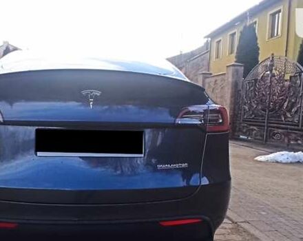 Серый Тесла Model Y, объемом двигателя 0 л и пробегом 35 тыс. км за 29950 $, фото 31 на Automoto.ua