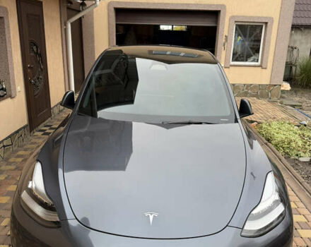 Серый Тесла Model Y, объемом двигателя 0 л и пробегом 156 тыс. км за 24900 $, фото 2 на Automoto.ua