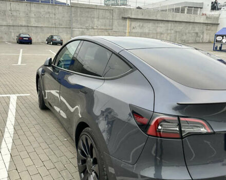 Серый Тесла Model Y, объемом двигателя 0 л и пробегом 58 тыс. км за 28500 $, фото 14 на Automoto.ua