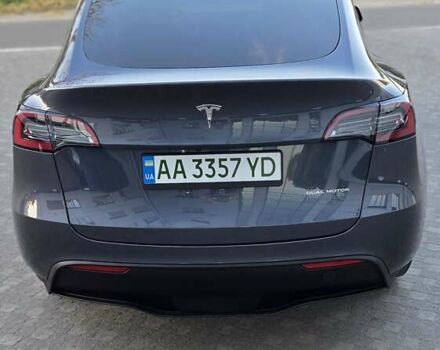 Серый Тесла Model Y, объемом двигателя 0 л и пробегом 77 тыс. км за 25499 $, фото 15 на Automoto.ua