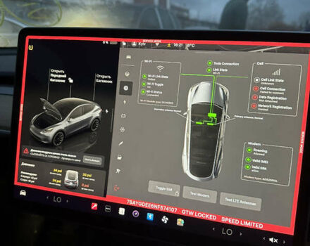 Серый Тесла Model Y, объемом двигателя 0 л и пробегом 73 тыс. км за 23500 $, фото 8 на Automoto.ua