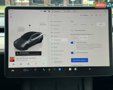 Серый Тесла Model Y, объемом двигателя 0 л и пробегом 27 тыс. км за 27500 $, фото 28 на Automoto.ua