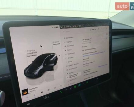 Серый Тесла Model Y, объемом двигателя 0 л и пробегом 77 тыс. км за 30999 $, фото 30 на Automoto.ua