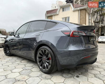 Серый Тесла Model Y, объемом двигателя 0 л и пробегом 53 тыс. км за 28000 $, фото 31 на Automoto.ua