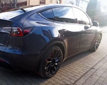 Серый Тесла Model Y, объемом двигателя 0 л и пробегом 35 тыс. км за 29950 $, фото 6 на Automoto.ua