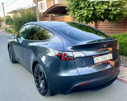 Тесла Model Y 2022 в Киеве на Automoto.ua Серый Тесла Model Y, объемом двигателя 0 л и пробегом 78 тыс. км за 30500 $, фото 14 на Automoto.ua