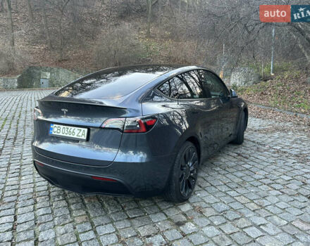 Серый Тесла Model Y, объемом двигателя 0 л и пробегом 53 тыс. км за 31500 $, фото 4 на Automoto.ua