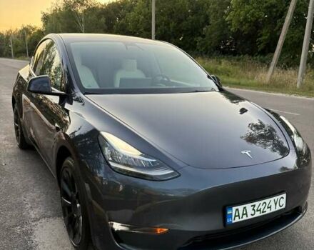 Серый Тесла Model Y, объемом двигателя 0 л и пробегом 57 тыс. км за 28300 $, фото 7 на Automoto.ua