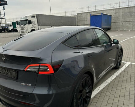 Серый Тесла Model Y, объемом двигателя 0 л и пробегом 58 тыс. км за 28500 $, фото 16 на Automoto.ua