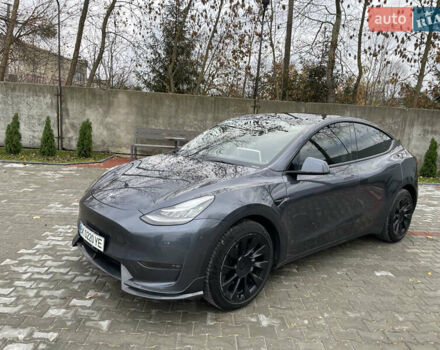 Сірий Тесла Model Y, об'ємом двигуна 0 л та пробігом 118 тис. км за 25900 $, фото 1 на Automoto.ua