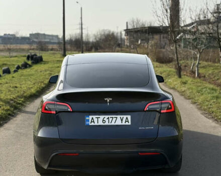 Серый Тесла Model Y, объемом двигателя 0 л и пробегом 84 тыс. км за 22999 $, фото 3 на Automoto.ua