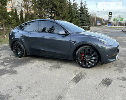 Серый Тесла Model Y, объемом двигателя 0 л и пробегом 22 тыс. км за 44800 $, фото 10 на Automoto.ua