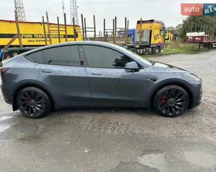 Тесла Model Y 2022 у Вінниці на Automoto.ua Сірий Тесла Model Y, об'ємом двигуна 0 л та пробігом 57 тис. км за 25500 $, фото 7 на Automoto.ua