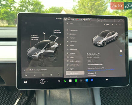 Серый Тесла Model Y, объемом двигателя 0 л и пробегом 17 тыс. км за 25500 $, фото 17 на Automoto.ua