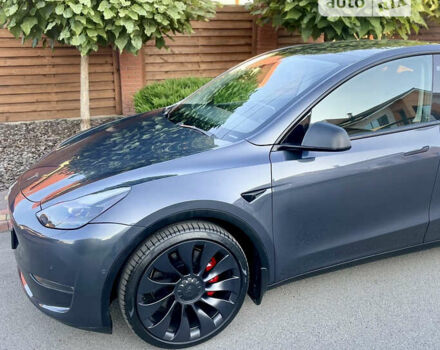 Тесла Model Y 2022 в Киеве на Automoto.ua Серый Тесла Model Y, объемом двигателя 0 л и пробегом 78 тыс. км за 30500 $, фото 16 на Automoto.ua