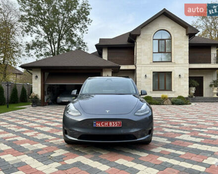Серый Тесла Model Y, объемом двигателя 0 л и пробегом 95 тыс. км за 24900 $, фото 6 на Automoto.ua