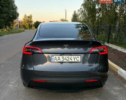 Серый Тесла Model Y, объемом двигателя 0 л и пробегом 57 тыс. км за 28300 $, фото 14 на Automoto.ua