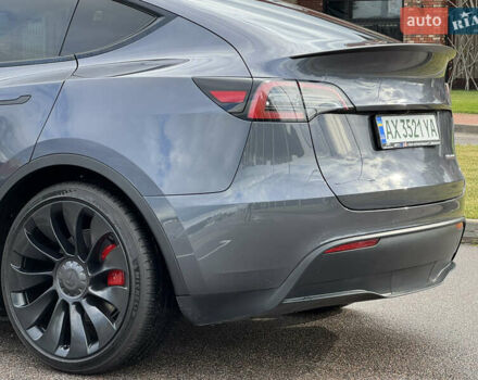 Серый Тесла Model Y, объемом двигателя 0 л и пробегом 27 тыс. км за 27500 $, фото 11 на Automoto.ua
