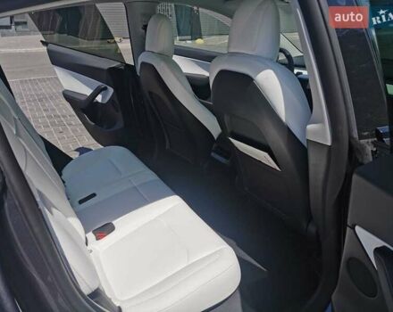 Серый Тесла Model Y, объемом двигателя 0 л и пробегом 3 тыс. км за 45500 $, фото 3 на Automoto.ua