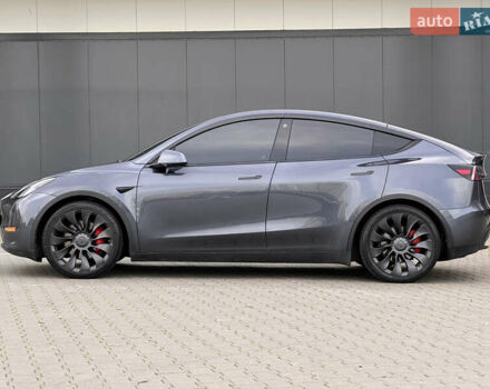 Серый Тесла Model Y, объемом двигателя 0 л и пробегом 109 тыс. км за 26900 $, фото 13 на Automoto.ua