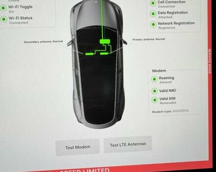 Серый Тесла Model Y, объемом двигателя 0 л и пробегом 135 тыс. км за 24500 $, фото 19 на Automoto.ua