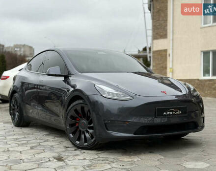 Серый Тесла Model Y, объемом двигателя 0 л и пробегом 53 тыс. км за 28000 $, фото 15 на Automoto.ua