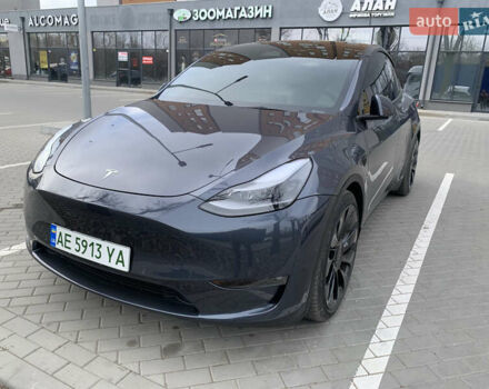 Серый Тесла Model Y, объемом двигателя 0 л и пробегом 29 тыс. км за 32700 $, фото 30 на Automoto.ua