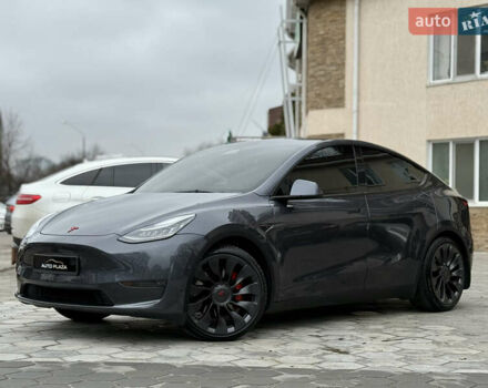 Серый Тесла Model Y, объемом двигателя 0 л и пробегом 53 тыс. км за 28000 $, фото 10 на Automoto.ua