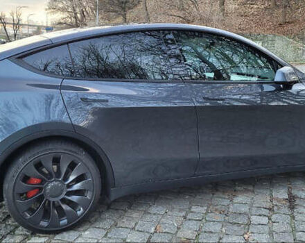 Серый Тесла Model Y, объемом двигателя 0 л и пробегом 53 тыс. км за 31500 $, фото 13 на Automoto.ua