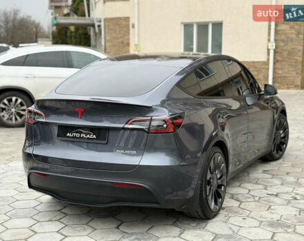 Серый Тесла Model Y, объемом двигателя 0 л и пробегом 53 тыс. км за 28000 $, фото 22 на Automoto.ua