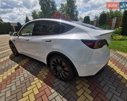 Серый Тесла Model Y, объемом двигателя 0 л и пробегом 4 тыс. км за 32999 $, фото 7 на Automoto.ua